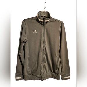 Mens Adidas Climacool zip front jacket in Gray. Zip pockets size Med